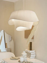 Fabric LED Pendant Light for Bedroom Home Decor Lamp
