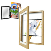 A4 8.5X11inch Children Art Frames Magnetic Front Open Changeable Kids