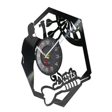 Darts Wall Art Man Cave Game Room Decoration Modern Wall Clock